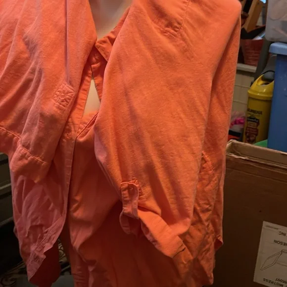 SHIRT- multiple sleeve length Wonderful feel, soft and Wearable Linen/RayonBlend - Picture 4 of 8